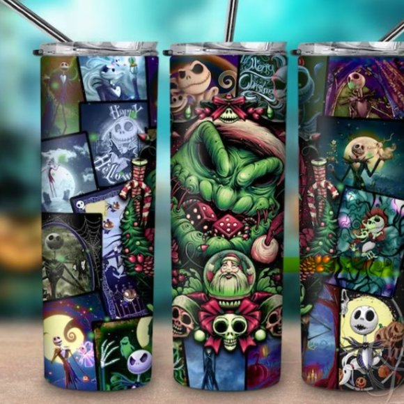 Hand Crafted Other - Nightmare Before ChristmasTumbler